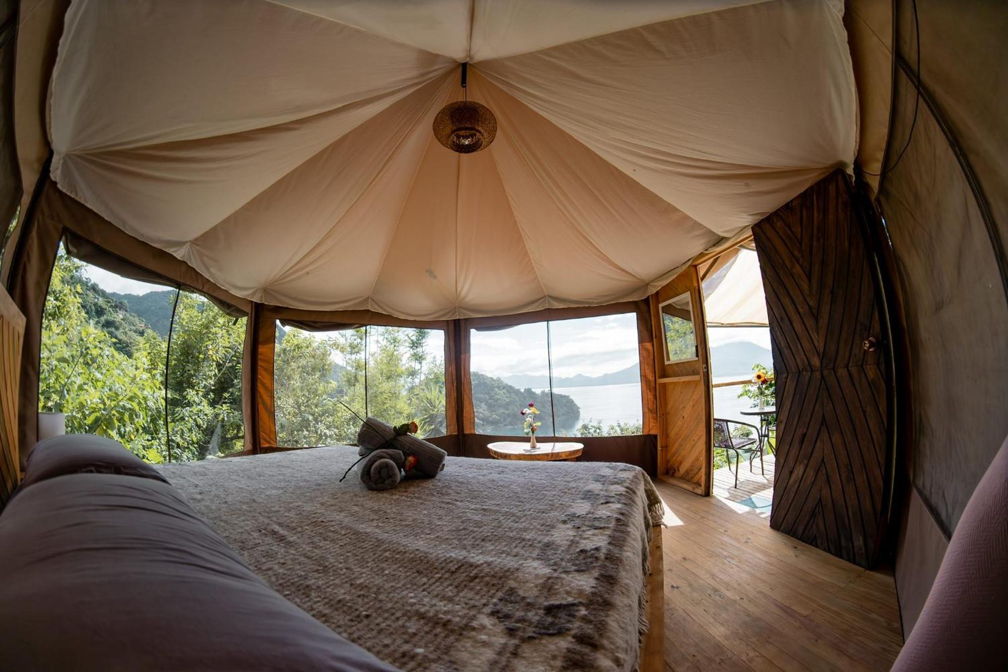 Fuego Atitlan Eco-Hotel San Marcos La Laguna Esterno foto