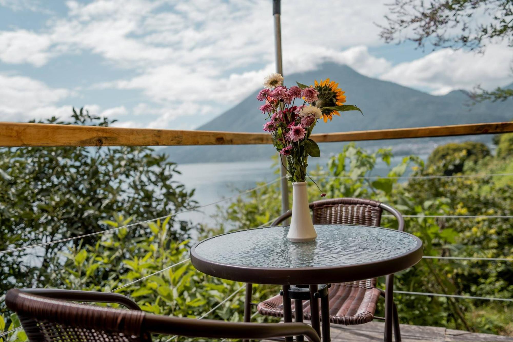 Fuego Atitlan Eco-Hotel San Marcos La Laguna Esterno foto