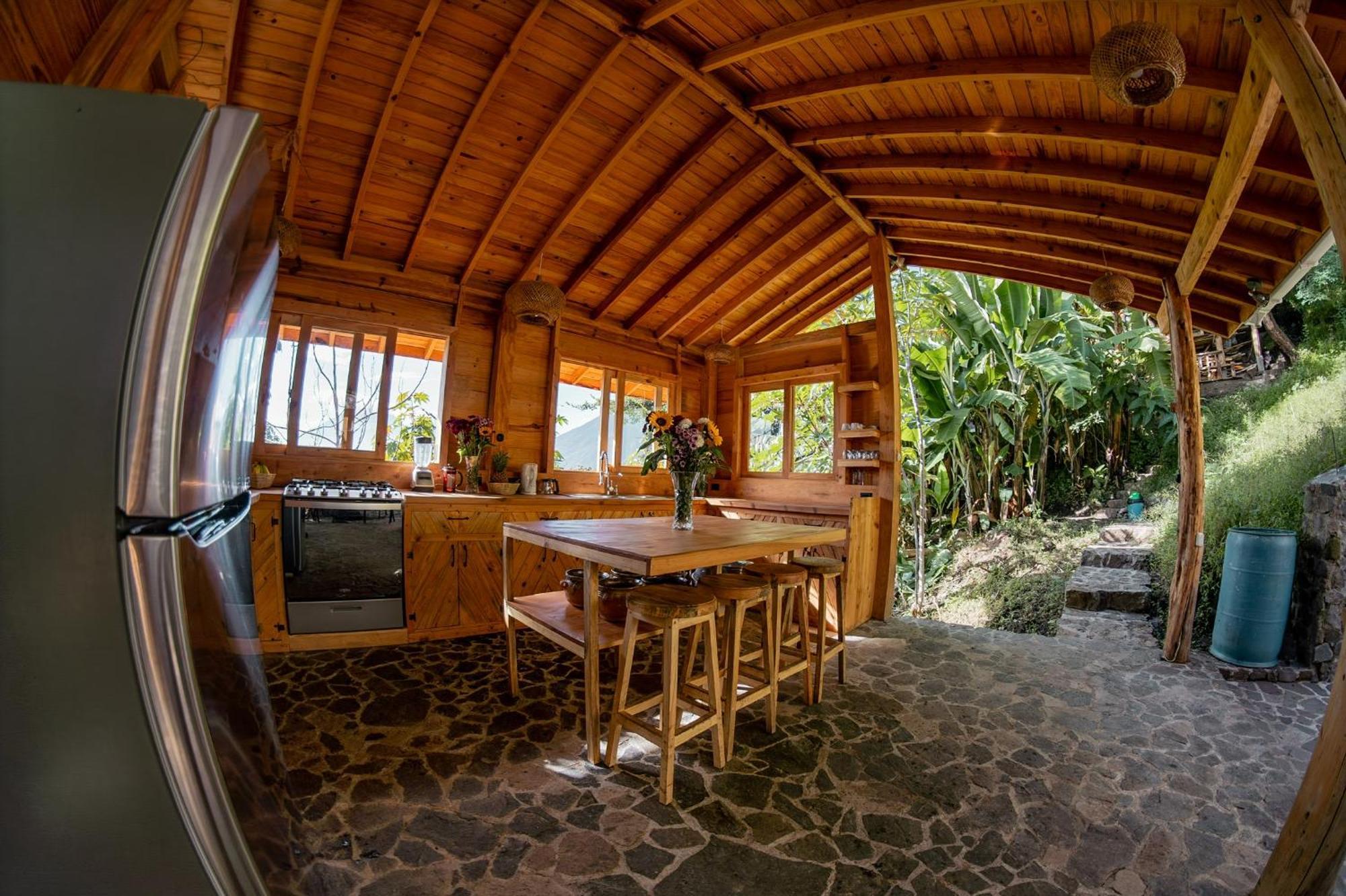 Fuego Atitlan Eco-Hotel San Marcos La Laguna Esterno foto