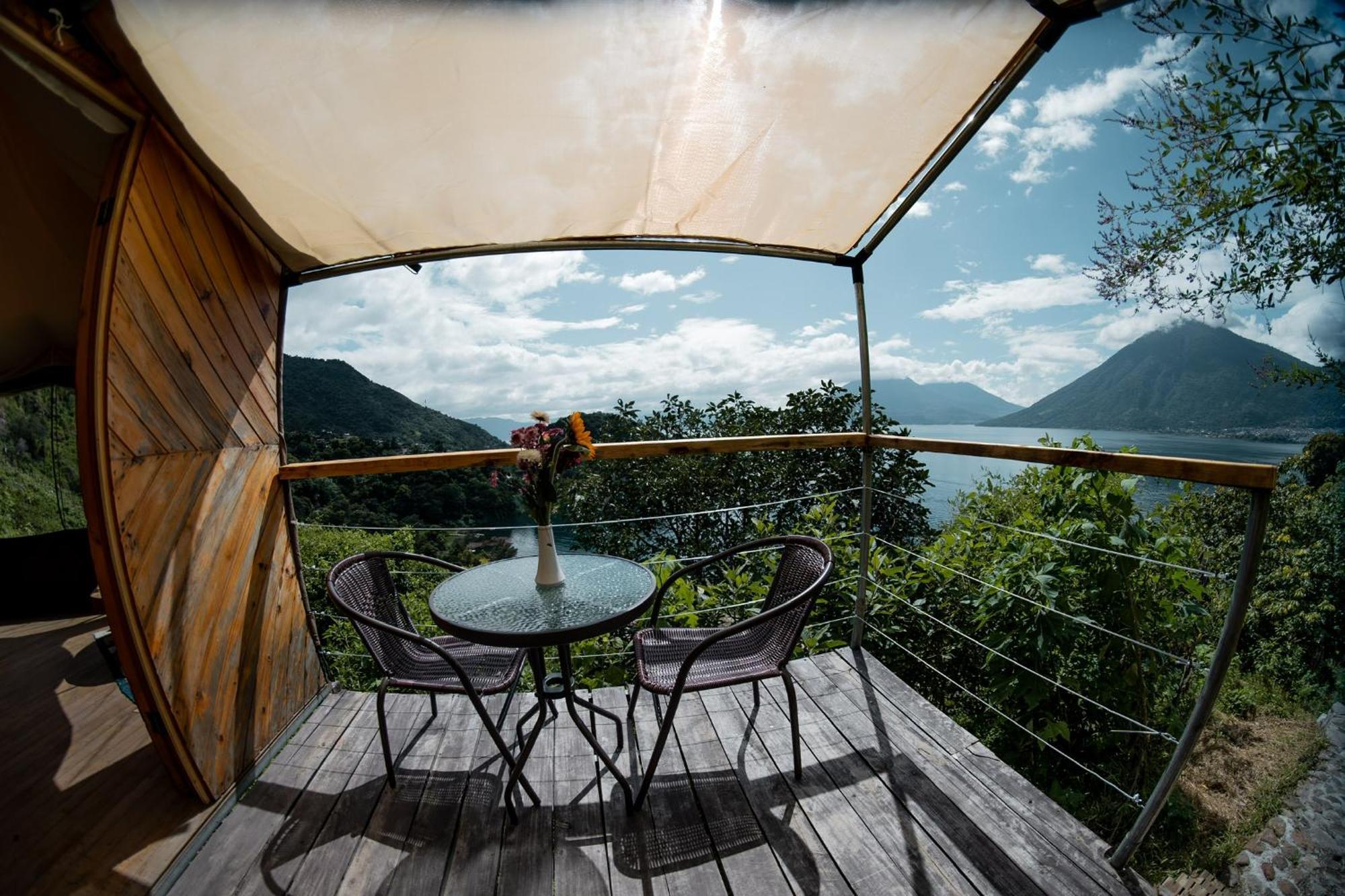 Fuego Atitlan Eco-Hotel San Marcos La Laguna Esterno foto