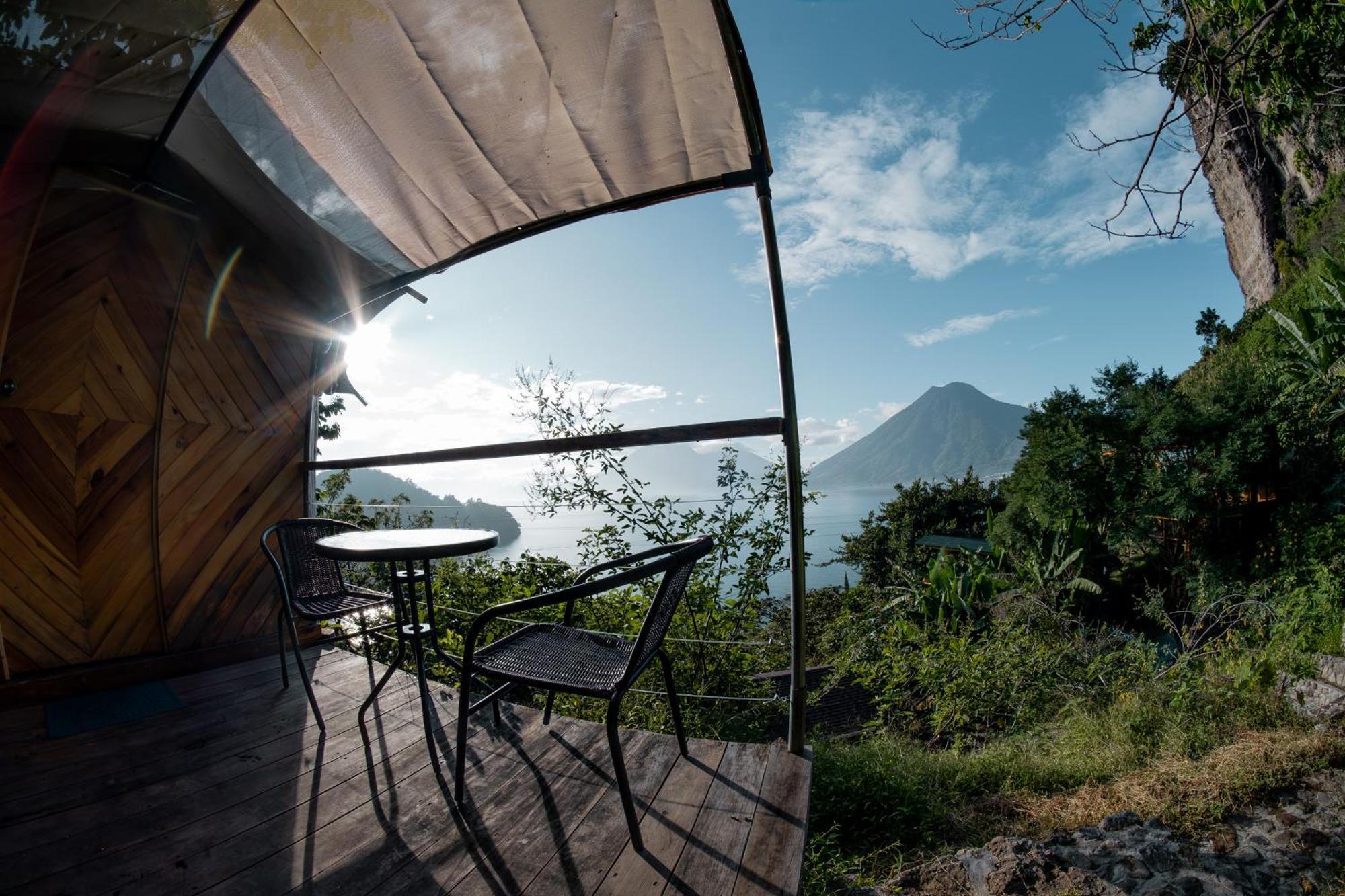 Fuego Atitlan Eco-Hotel San Marcos La Laguna Esterno foto
