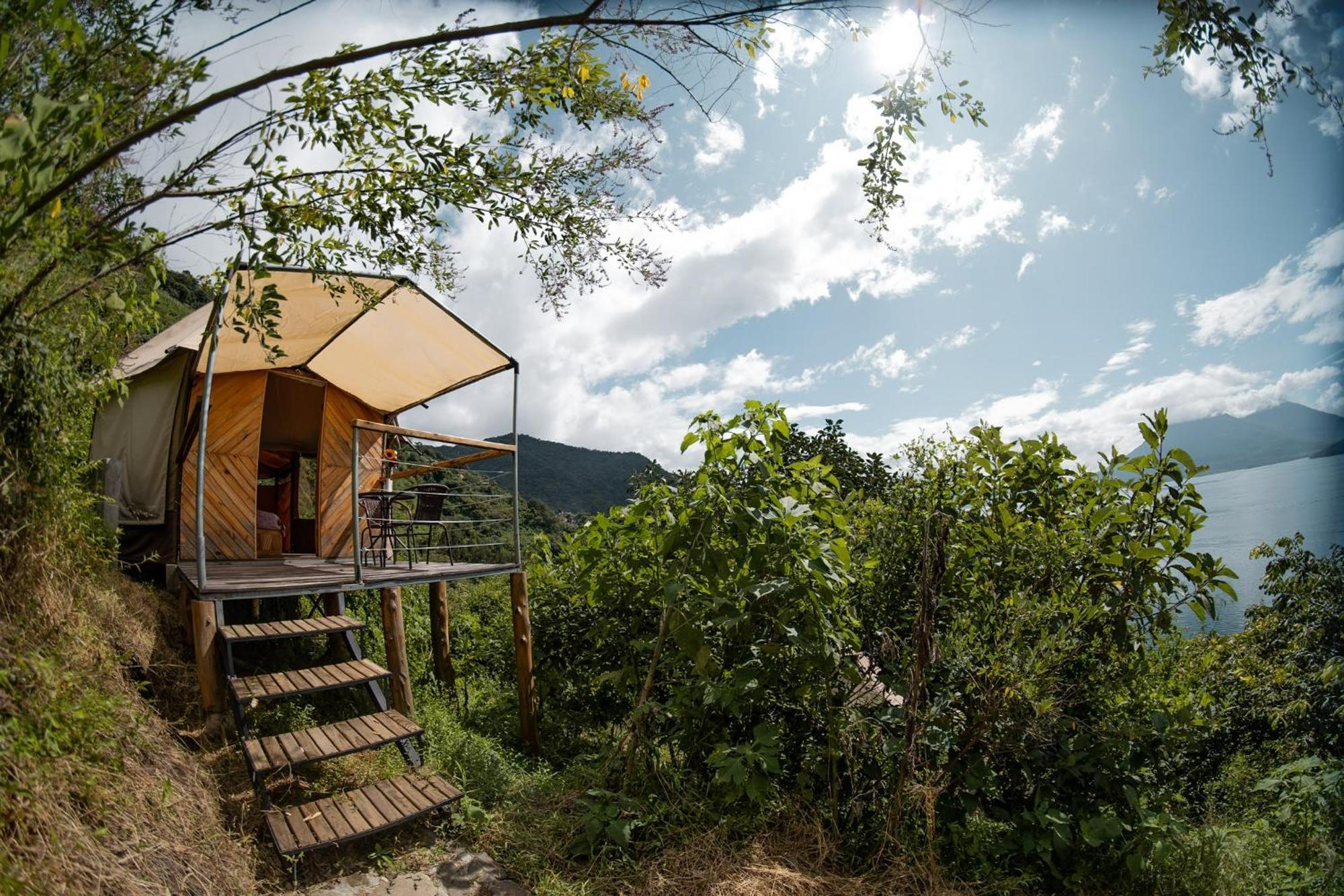 Fuego Atitlan Eco-Hotel San Marcos La Laguna Esterno foto