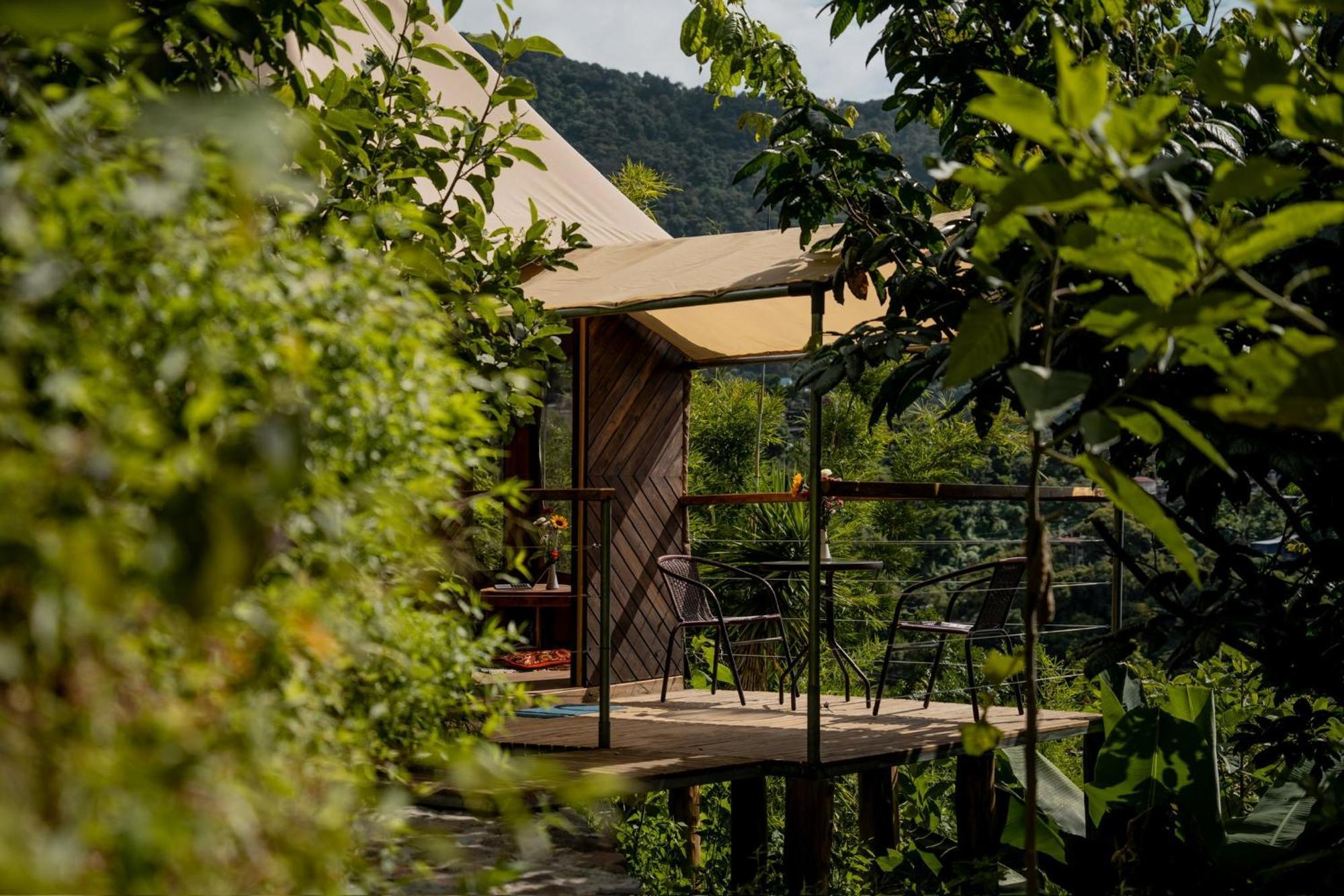 Fuego Atitlan Eco-Hotel San Marcos La Laguna Esterno foto