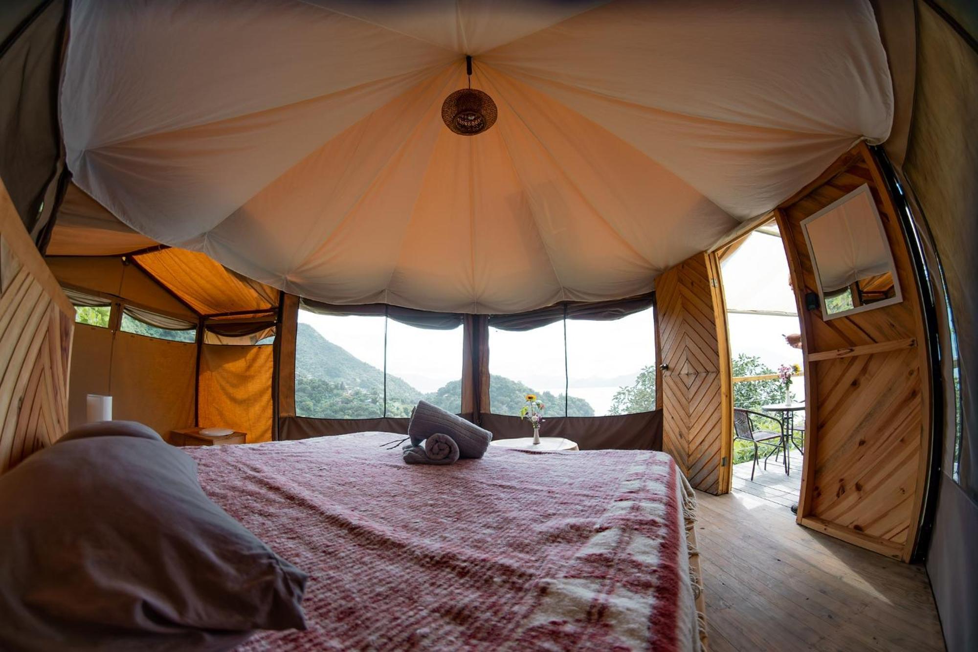 Fuego Atitlan Eco-Hotel San Marcos La Laguna Esterno foto