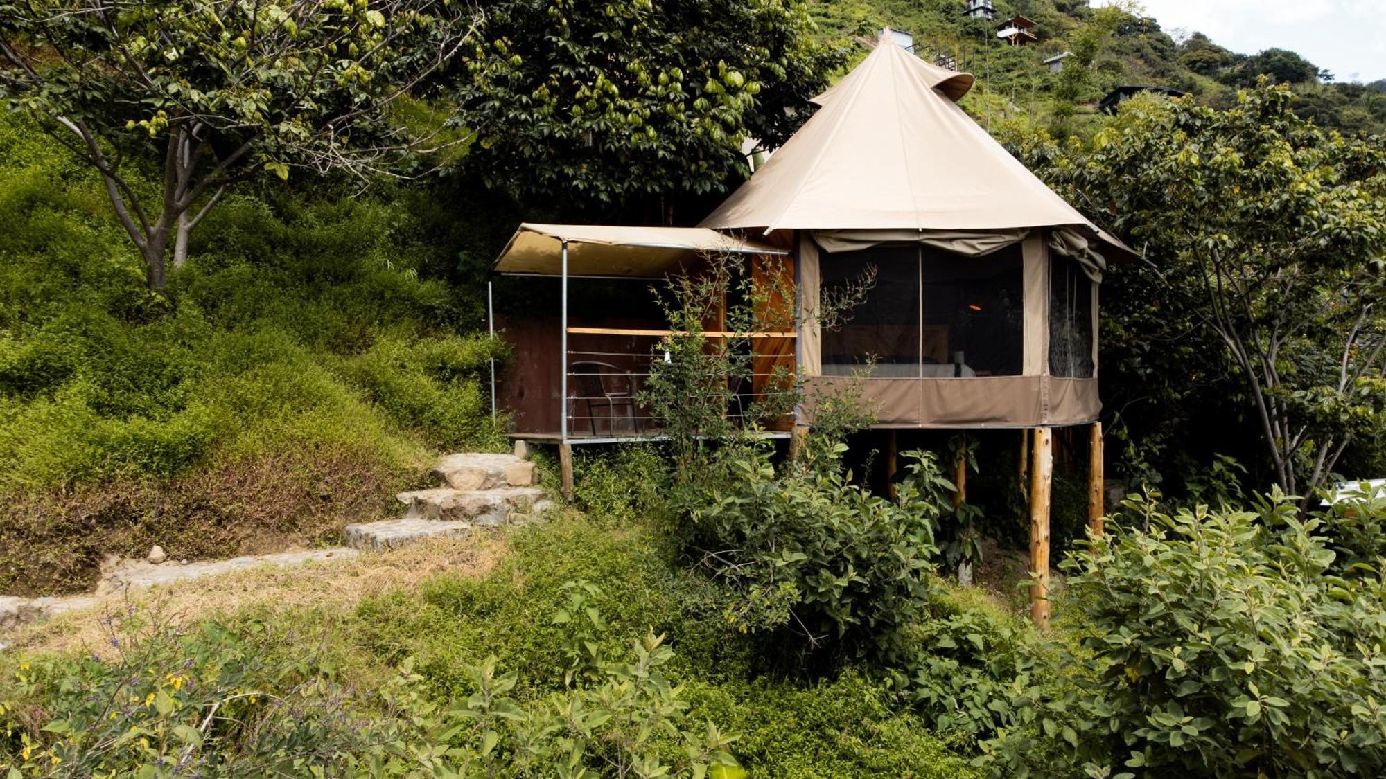 Fuego Atitlan Eco-Hotel San Marcos La Laguna Esterno foto