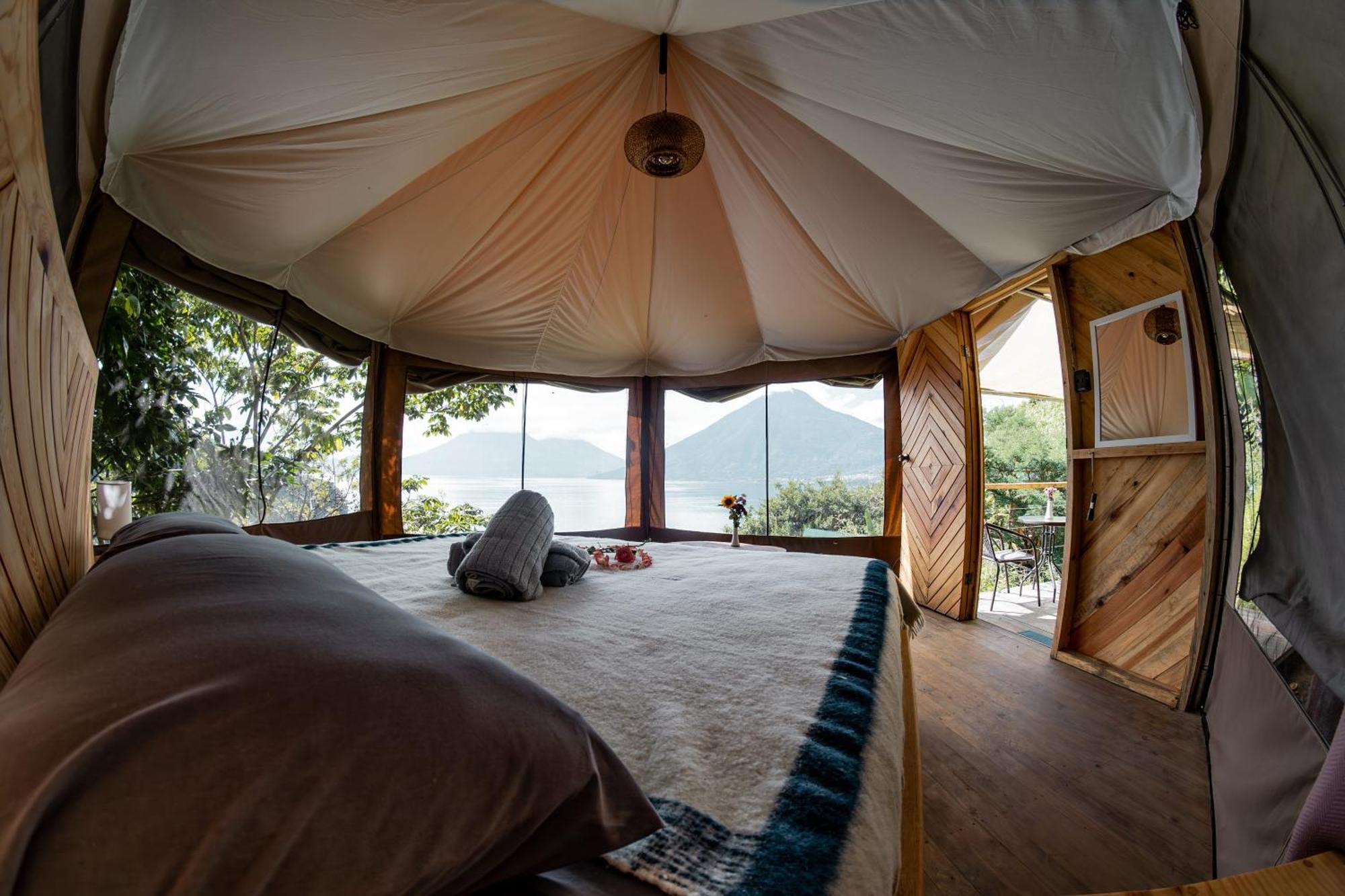 Fuego Atitlan Eco-Hotel San Marcos La Laguna Esterno foto