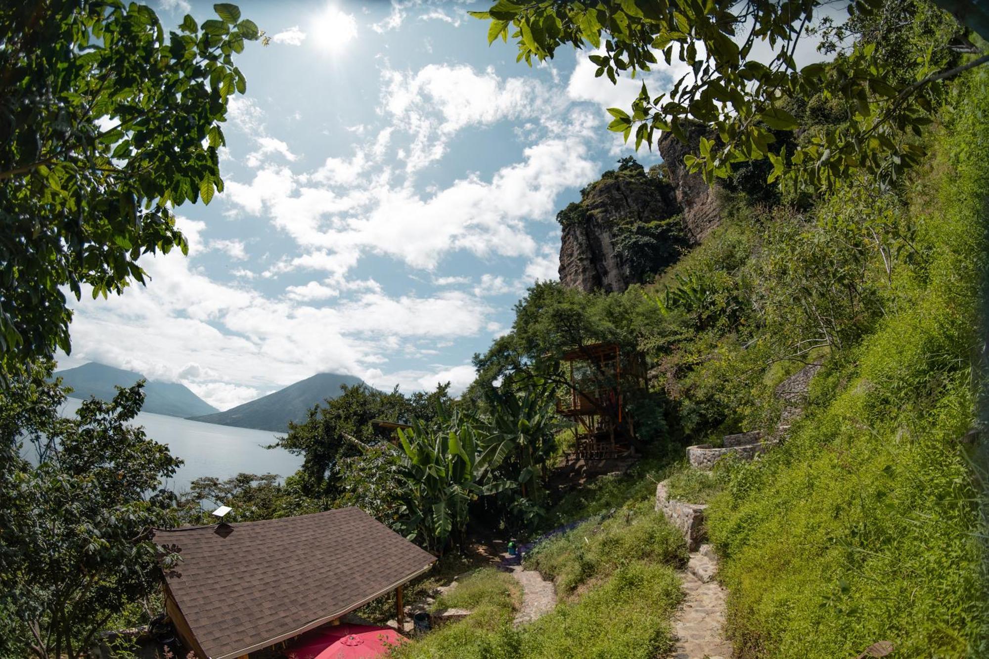 Fuego Atitlan Eco-Hotel San Marcos La Laguna Esterno foto