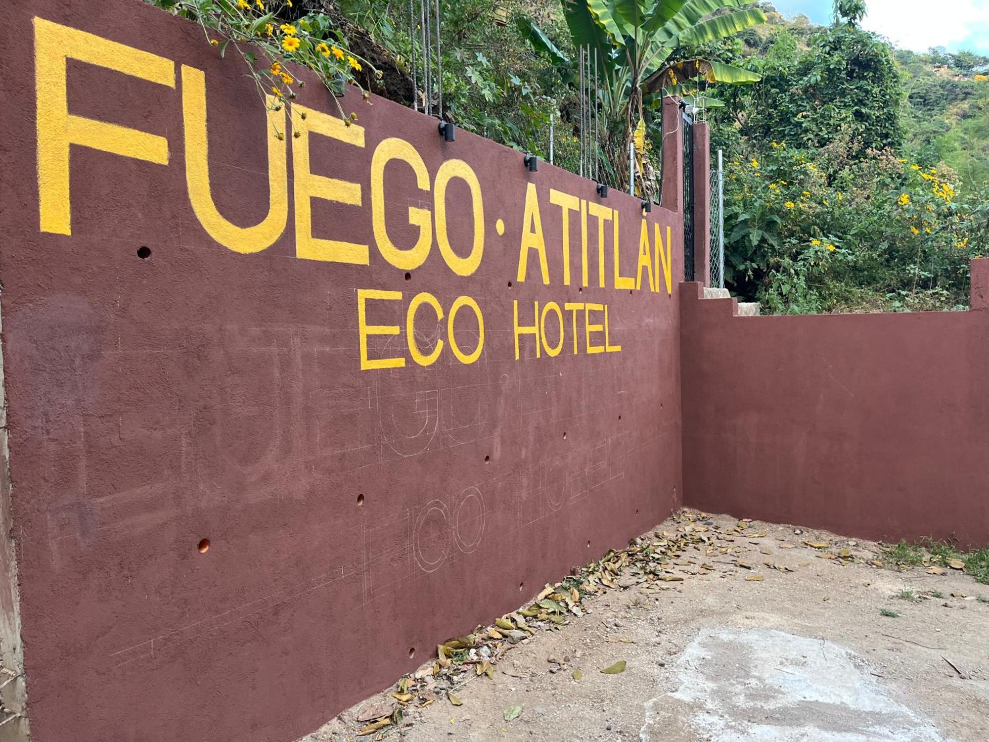 Fuego Atitlan Eco-Hotel San Marcos La Laguna Esterno foto